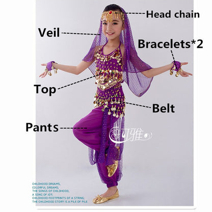 Kids Belly Dance Costume