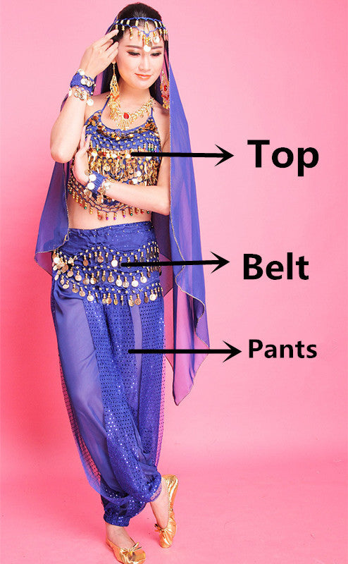 Belly Dance Outfit for Performance Practice
